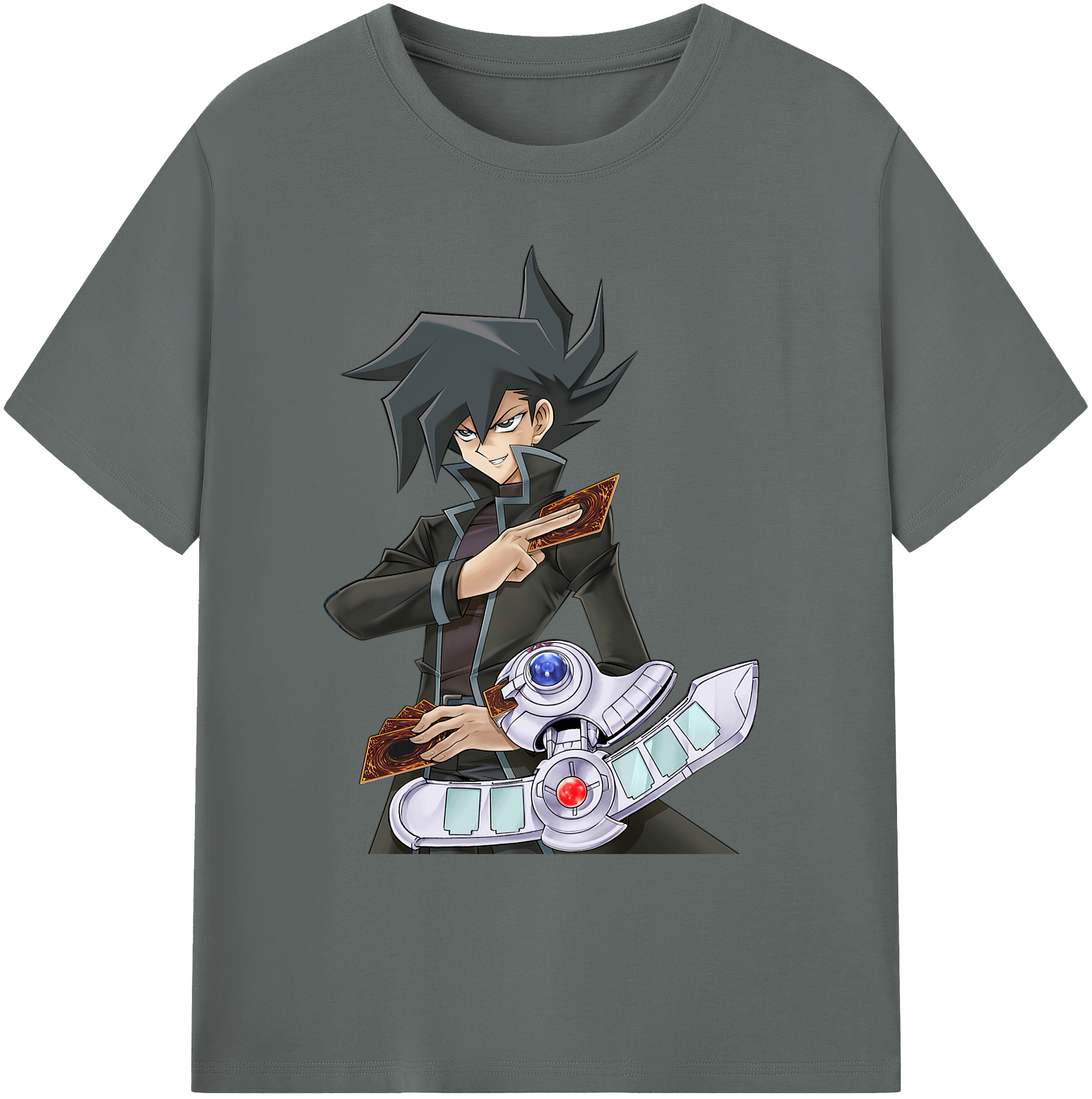 （画像用） 遊☆戯☆王 Yu-Gi-Oh! 綿100％ メンズ半袖Tシャツ｜肌触りやわらか＆通気性